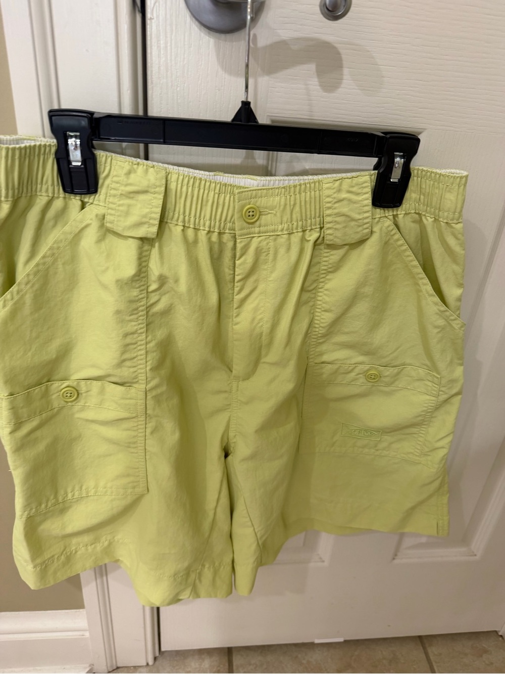 AFTCO Lime Green Men's Cargo Shorts